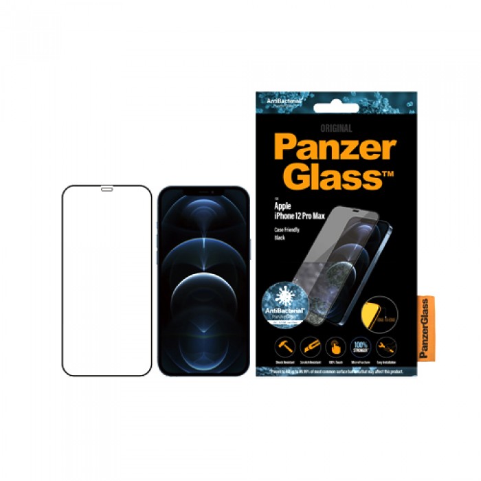 KÍNH CƯỜNG LỰC IPHONE 12 / 12 PRO PANZERGLASS CASE FRIENDLY